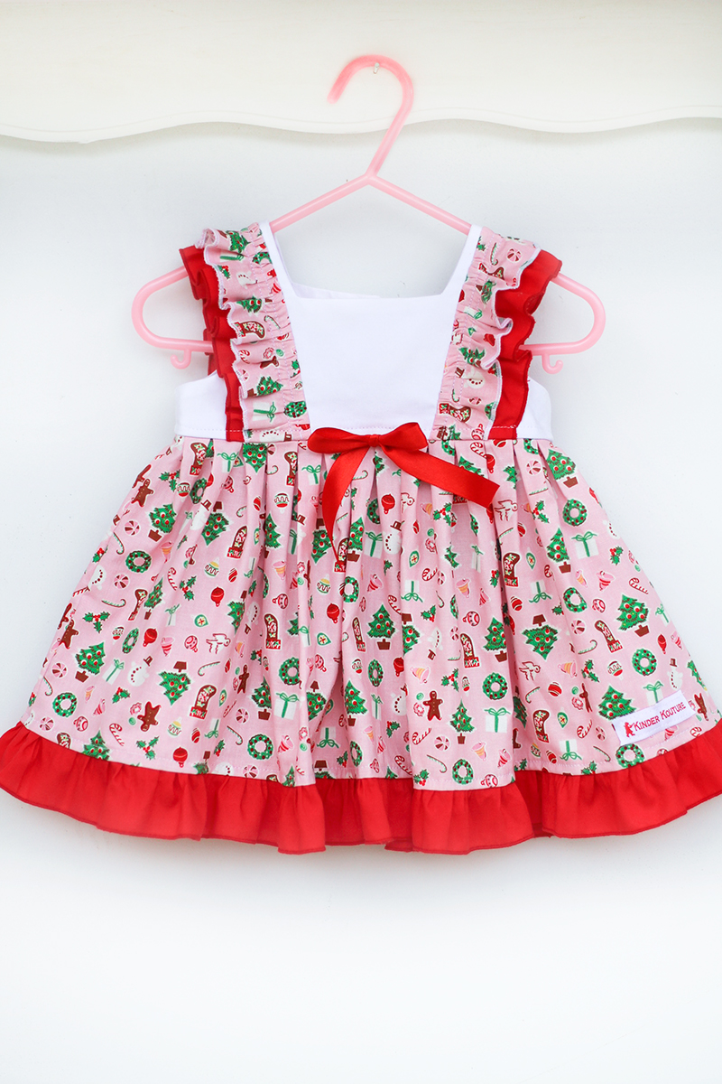 Girls Christmas Toyland Dress - Kinder Kouture - Baby Toddler Clothing