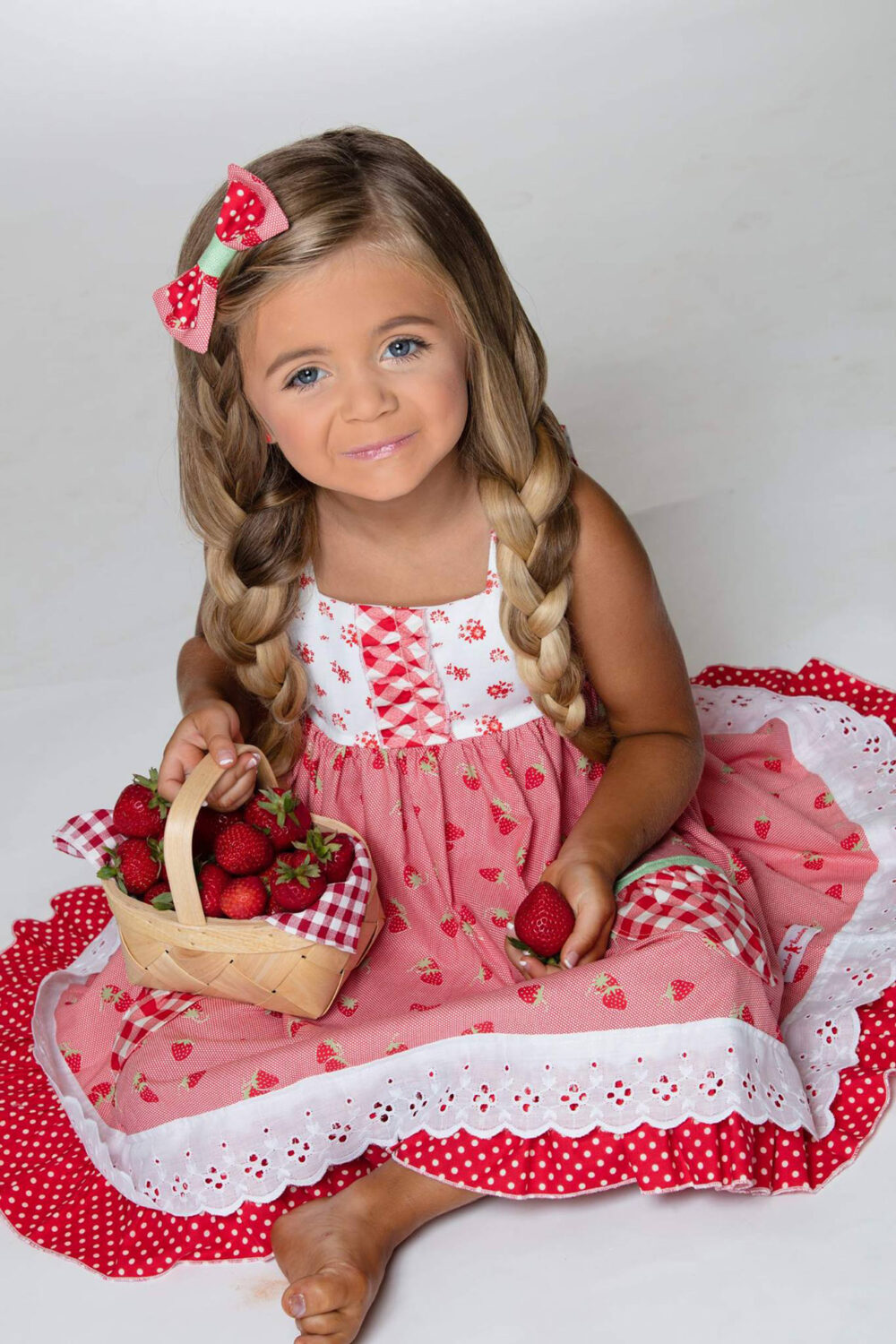 RTS Strawberry Sweetheart Dress