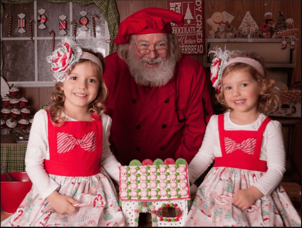 Kinder Kouture Christmas Peppermint Patty Girl's Christmas Dress
