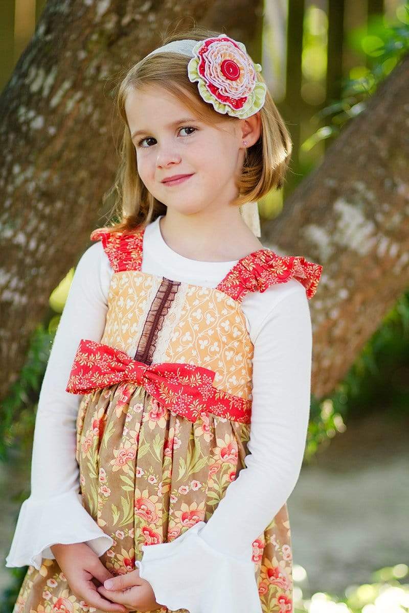 Cinnamon Avalon Dress - Kinder Kouture