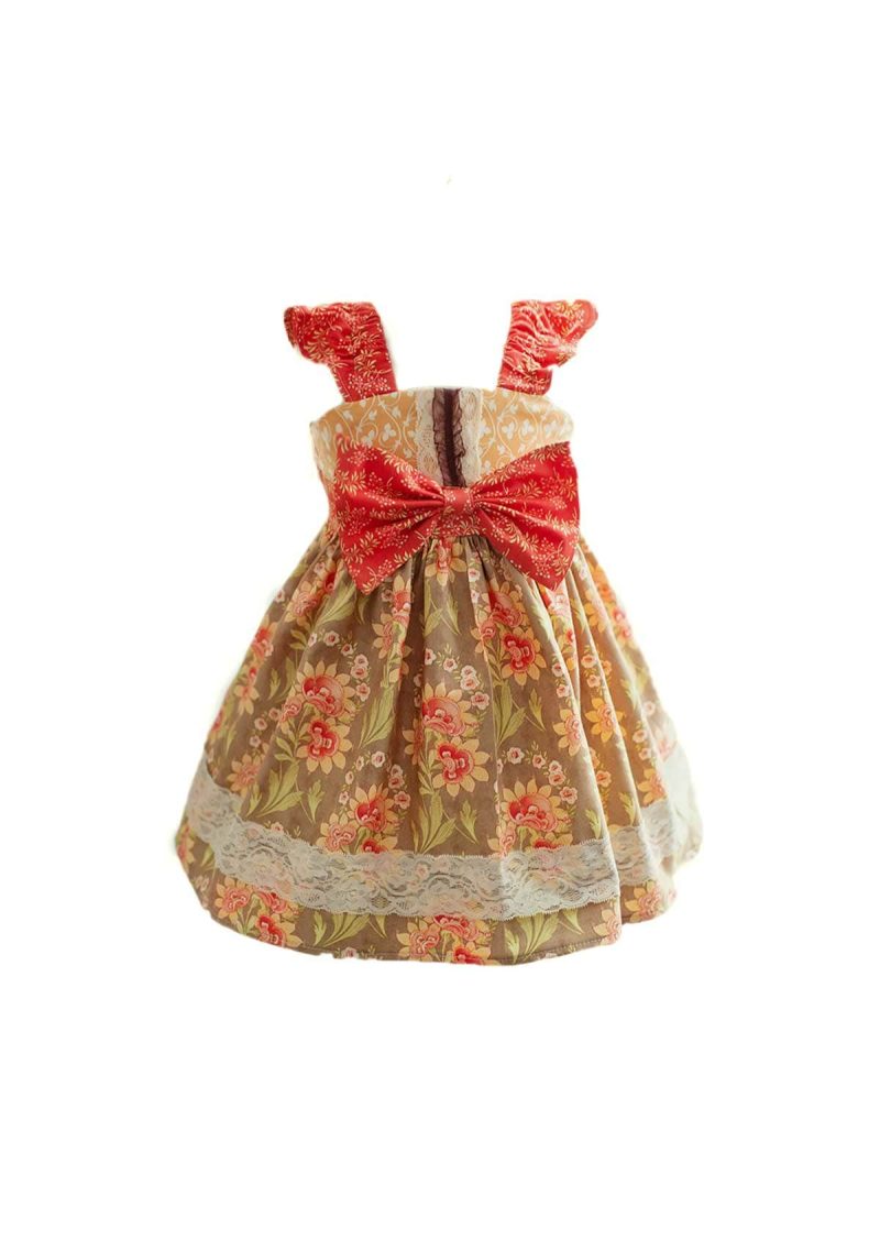 Cinnamon Avalon Dress - Kinder Kouture