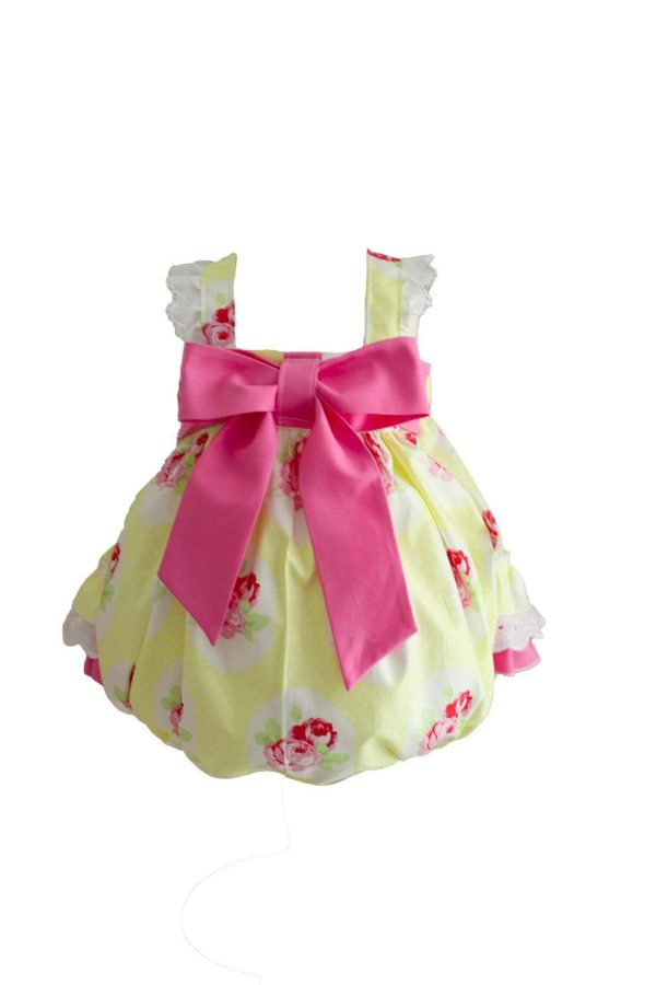 RTS Lola Yellow Rose Baby Bubble - Kinder Kouture