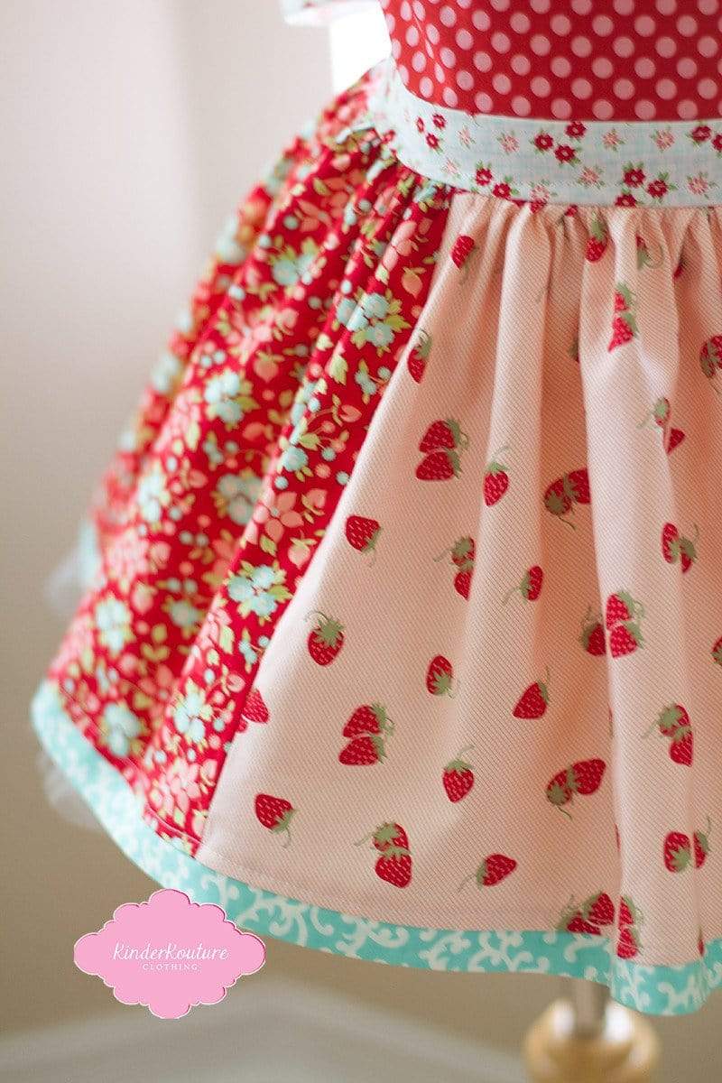Strawberry Fields Dress - Kinder Kouture