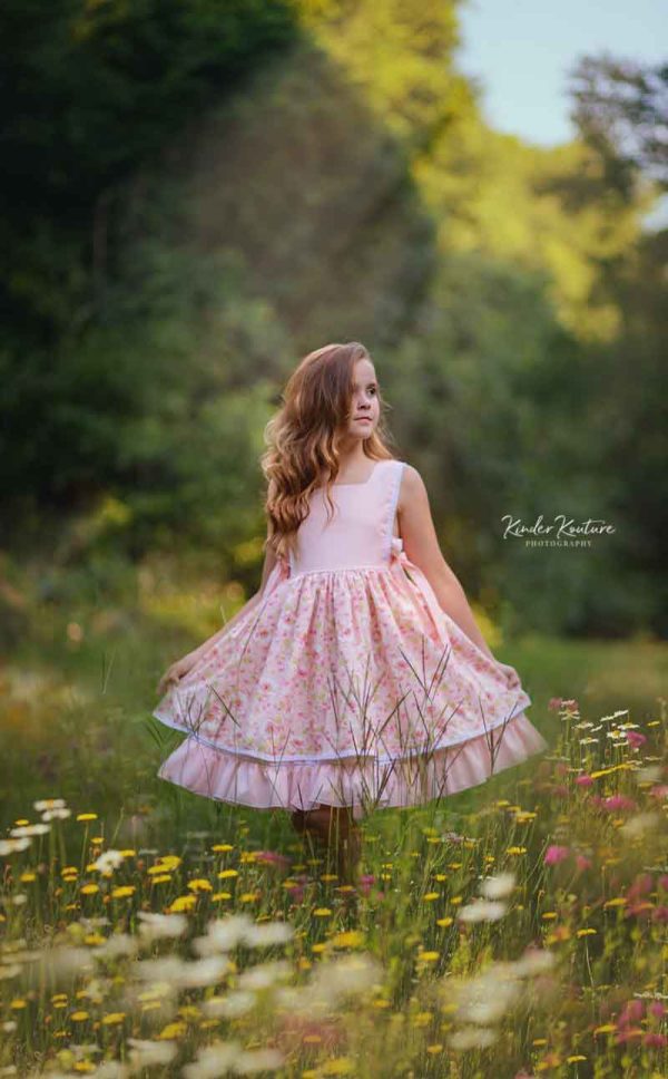 Summer Blooms - Isabella Dress - Kinder Kouture