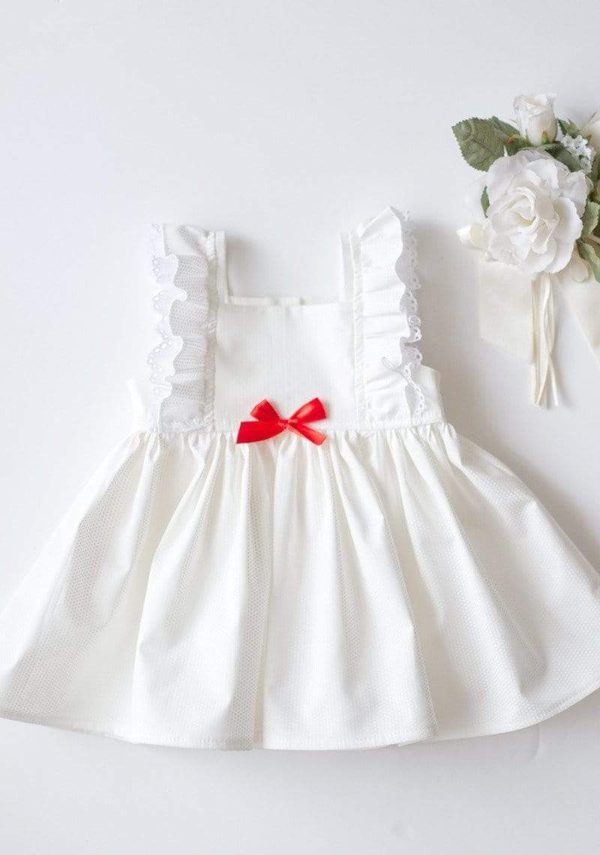 White Lily Dress - Kinder Kouture